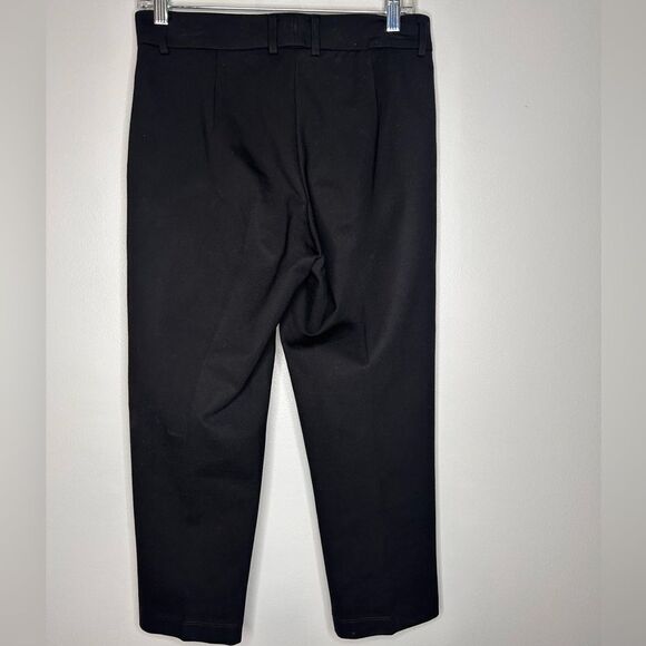 Armani Collezioni Black Straight Leg Pants - Picture 3 of 4